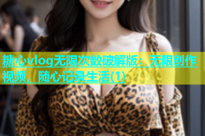 糖心vlog无限次数破解版：无限创作视频，随心记录生活(1)
