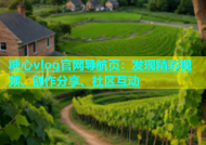 糖心vlog官网导航页：发现精彩视频、创作分享、社区互动