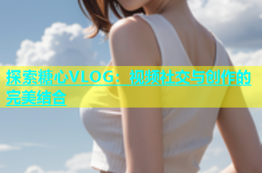 探索糖心VLOG：视频社交与创作的完美结合