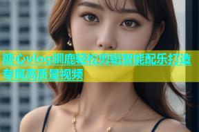 糖心vlog驯鹿轻松剪辑智能配乐打造专属高质量视频