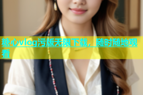 糖心vlog污版无限下载，随时随地观看