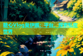 糖心Vlog夏伊娜：平台，探索私密世界