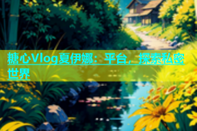 糖心Vlog夏伊娜：平台，探索私密世界