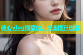 糖心vlog刷播放，快速提升热度
