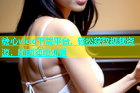 糖心vlog下载平台，轻松获取视频资源，随时随地观看
