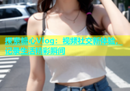 探索糖心Vlog：视频社交新体验，记录生活精彩瞬间