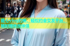 糖心vlog约嘛，轻松约会交友平台，随时随地找伴侣