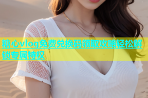 糖心vlog免费兑换码领取攻略轻松解锁专属特权