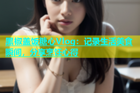 黑椒盖饭糖心Vlog：记录生活美食瞬间，分享烹饪心得