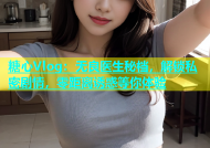 糖心Vlog：无良医生秘档，解锁私密剧情，零距离诱惑等你体验
