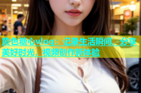 黄色糖心vlog：记录生活瞬间，分享美好时光，视频创作新体验