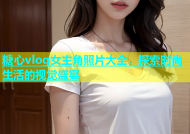 糖心vlog女主角照片大全，探索时尚生活的视觉盛宴