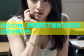 糖心vlog：新冠疫情下的社交互动与信息分享平台