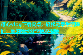 糖心vlog下载安卓，轻松记录生活瞬间，随时随地分享精彩视频