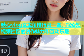 糖心vlog女主角排行第一名，探索短视频社区的创作魅力和互动乐趣