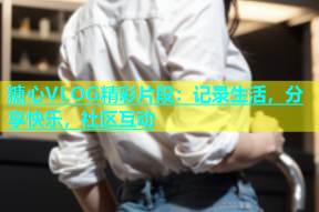 糖心VLOG精彩片段：记录生活，分享快乐，社区互动