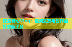 探索糖心Vlog：视频交友与创作的社交新平台