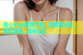糖心Vlog官网下载：短视频分享、实时直播、互动社区