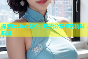探索txvlog糖心：轻松分享你的精彩瞬间