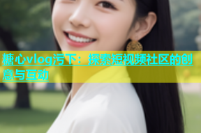 糖心vlog污下：探索短视频社区的创意与互动