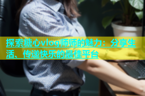 探索糖心vlog师师的魅力：分享生活、传递快乐的最佳平台