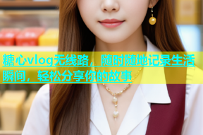 糖心vlog无线路，随时随地记录生活瞬间，轻松分享你的故事