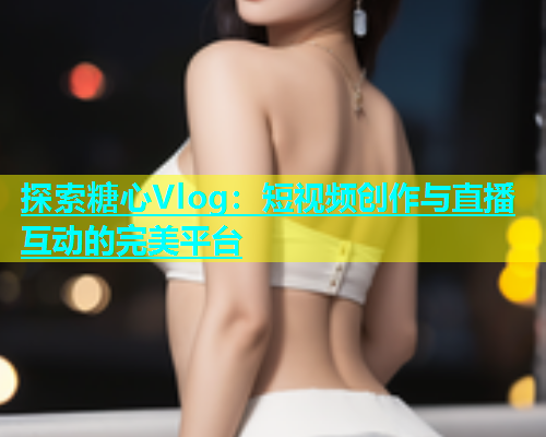 探索糖心Vlog：短视频创作与直播互动的完美平台  第1张