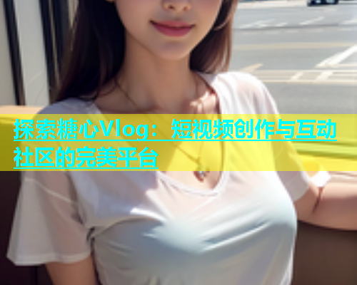 探索糖心Vlog:短视频创作与互动社区的完美平台 第1张 探索糖心Vlog:短视频创作与互动社区的完美平台 第1张