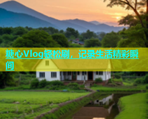 糖心Vlog轻松刷，记录生活精彩瞬间  第1张