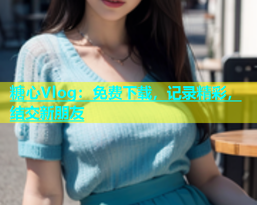 糖心Vlog：免费下载，记录精彩，结交新朋友  第1张
