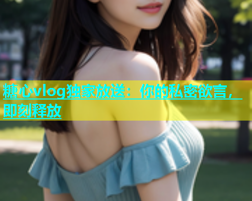 糖心vlog独家放送：你的私密欲言，即刻释放  第1张