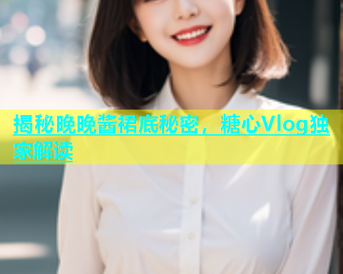 揭秘晚晚酱裙底秘密，糖心Vlog独家解读  第1张
