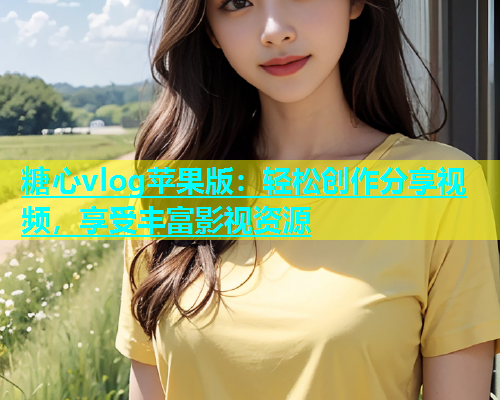 糖心vlog苹果版：轻松创作分享视频，享受丰富影视资源  第1张