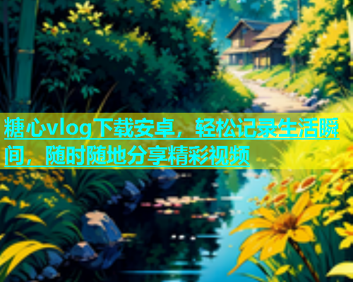 糖心vlog下载安卓，轻松记录生活瞬间，随时随地分享精彩视频  第1张