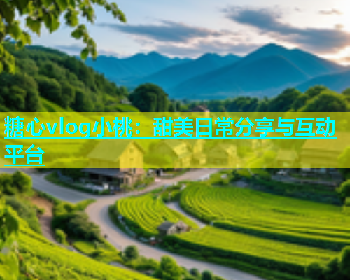 糖心vlog小桃：甜美日常分享与互动平台  第1张