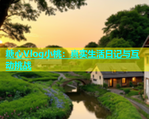 糖心Vlog小桃：真实生活日记与互动挑战  第2张