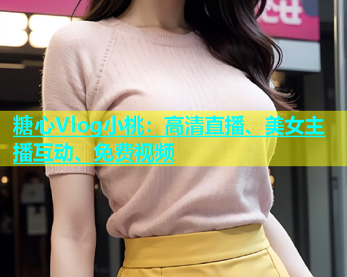 糖心Vlog小桃：高清直播、美女主播互动、免费视频  第1张