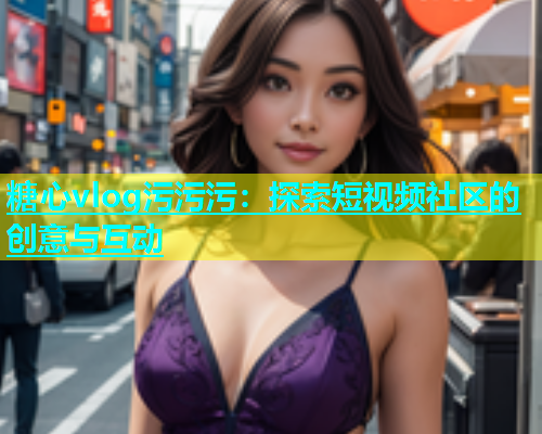 糖心vlog污污污：探索短视频社区的创意与互动  第1张