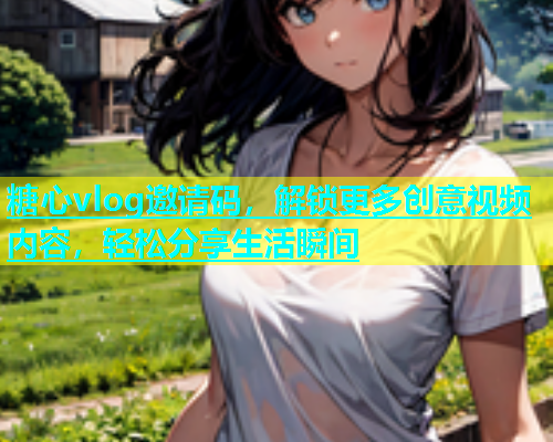 糖心vlog邀请码，解锁更多创意视频内容，轻松分享生活瞬间  第2张