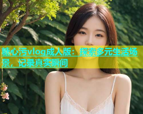 糖心污vlog成人版：探索多元生活场景，记录真实瞬间  第1张