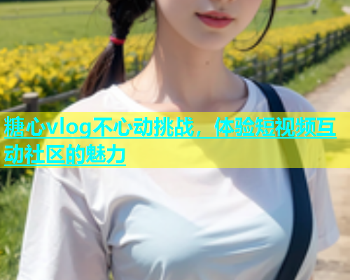 糖心vlog不心动挑战，体验短视频互动社区的魅力  第1张