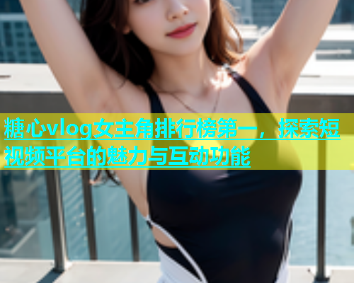 糖心vlog女主角排行榜第一，探索短视频平台的魅力与互动功能  第1张