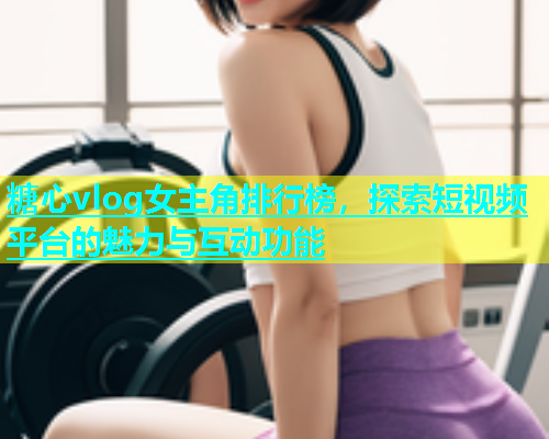 糖心vlog女主角排行榜，探索短视频平台的魅力与互动功能  第1张
