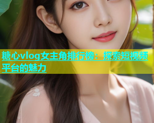 糖心vlog女主角排行榜：探索短视频平台的魅力  第2张