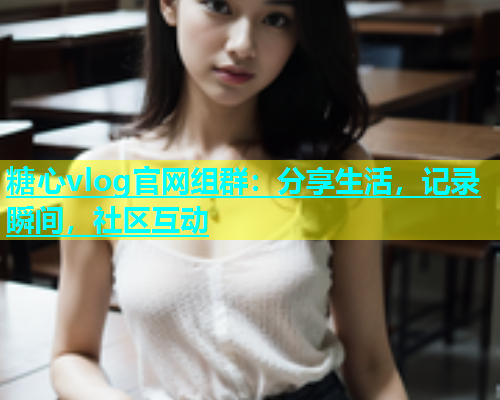 糖心vlog官网组群：分享生活，记录瞬间，社区互动  第1张