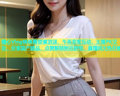 糖心Vlog锅锅酱甜蜜放送，午夜亲密互动，主播PK交友，尽享国产精品，点赞解锁附近群组，直播间火热开撩  第1张
