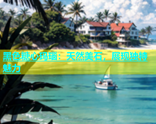 黑色糖心玛瑙：天然美石，展现独特魅力  第1张