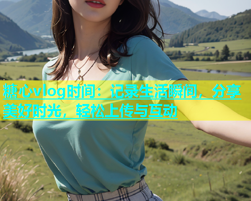 糖心vlog时间：记录生活瞬间，分享美好时光，轻松上传与互动  第1张