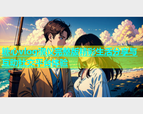 糖心vlog淑仪完整版精彩生活分享与互动社交平台体验  第1张