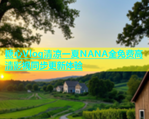 糖心Vlog清凉一夏NANA全免费高清影视同步更新体验  第1张
